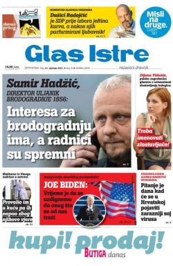 Glas Istre - broj 20, 21. jan 2021.