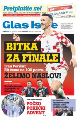 Glas Istre - broj 341, 13. dec 2022.