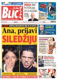 Blic - broj 6459, 5. feb 2015.