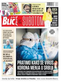 Blic - broj 8415, 1. avg 2020.