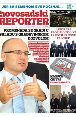 Novosadski reporter - broj 191, 11. okt 2018.