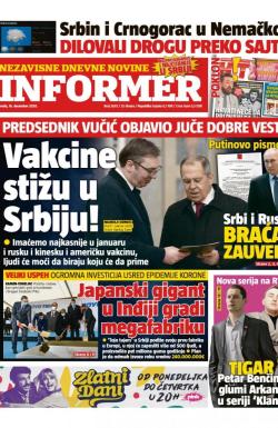 Informer - broj 2633, 16. dec 2020.