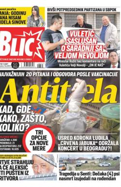 Blic - broj 8632, 11. mar 2021.