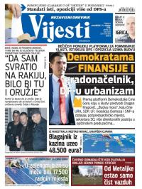 Vijesti - broj 6678, 24. okt 2016.