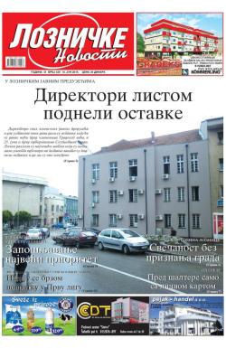 Lozničke novosti - broj 430, 10. jun 2016.