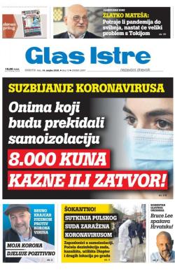 Glas Istre - broj 73, 14. mar 2020.