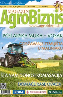 Agro Biznis - broj 62, 15. apr 2016.