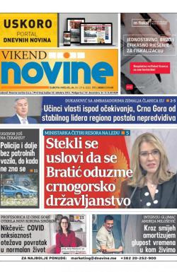 Dnevne novine - broj 3030, 26. jun 2021.