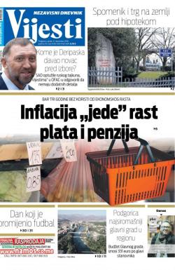 Vijesti - broj 7439, 21. dec 2018.