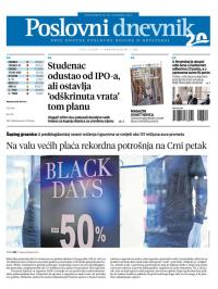 Poslovni Dnevnik - broj 5228, 29. nov 2024.