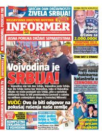 Informer - broj 3906, 15. feb 2025.