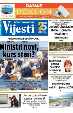 Vijesti - broj 8880, 30. dec 2022.