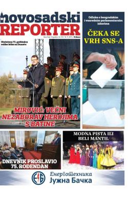 Novosadski reporter - broj 144, 16. nov 2017.