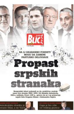 Blic - broj 7568, 11. mar 2018.