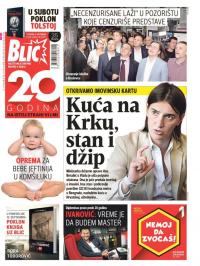 Blic - broj 7030, 8. sep 2016.