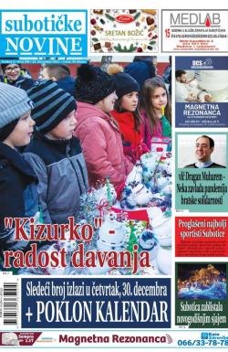 Nove Subotičke novine - broj 249, 24. dec 2021.