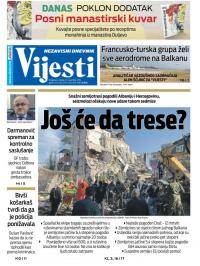 Vijesti - broj 7775, 27. nov 2019.