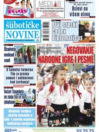 Nove Subotičke novine - broj 116, 24. maj 2019.