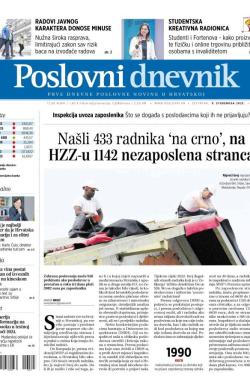 Poslovni Dnevnik - broj 4962, 9. nov 2023.