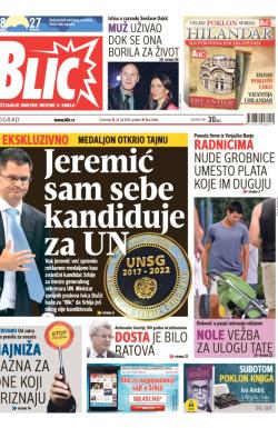 Blic - broj 6266, 24. jul 2014.