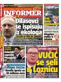 Informer - broj 3770, 4. sep 2024.