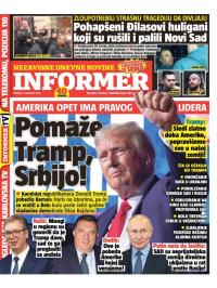 Informer - broj 3825, 7. nov 2024.