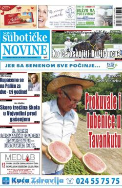 Nove Subotičke novine - broj 30, 28. jul 2017.