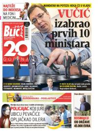 Blic - broj 6932, 2. jun 2016.