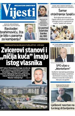 Vijesti - broj 9428, 26. jul 2024.