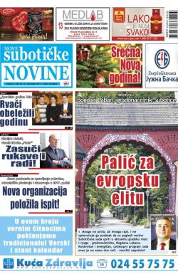 Nove Subotičke novine - broj 52, 29. dec 2017.