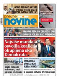 Dnevne novine - broj 2984, 10. maj 2021.