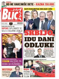 Blic - broj 6834, 23. feb 2016.