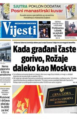 Vijesti - broj 7774, 26. nov 2019.