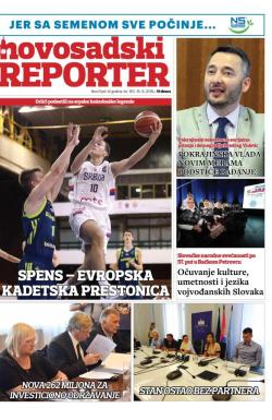 Novosadski reporter - broj 183, 16. avg 2018.