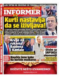 Informer - broj 3777, 12. sep 2024.