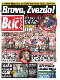 Blic - broj 8091, 28. avg 2019.