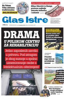 Glas Istre - broj 343, 13. dec 2021.