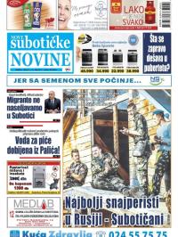 Nove Subotičke novine - broj 19, 12. maj 2017.