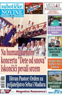 Nove Subotičke novine - broj 257, 25. feb 2022.