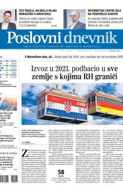 Poslovni Dnevnik - broj 5046, 11. mar 2024.