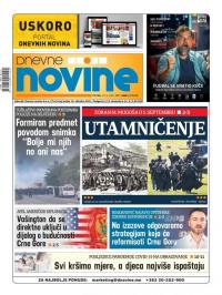 Dnevne novine - broj 3094, 10. sep 2021.