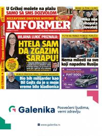 Informer - broj 2751, 10. maj 2021.