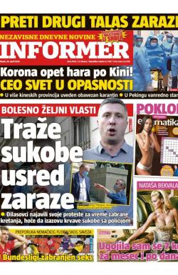 Informer - broj 2436, 28. apr 2020.