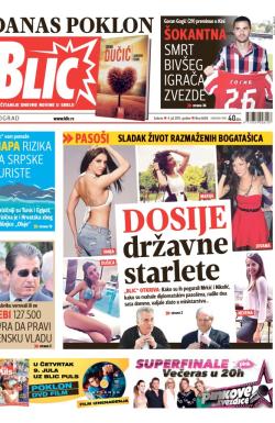 Blic - broj 6604, 4. jul 2015.