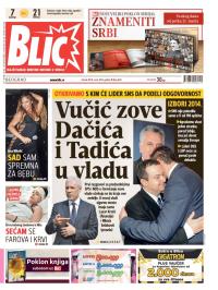 Blic - broj 6141, 18. mar 2014.