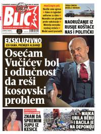 Blic - broj 7364, 15. avg 2017.