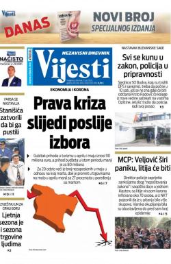 Vijesti - broj 7965, 11. jun 2020.