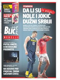 Blic - broj 7990, 19. maj 2019.