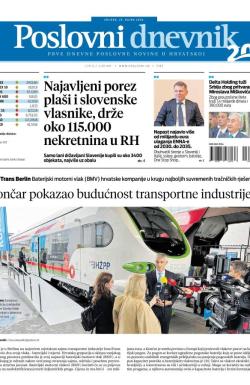 Poslovni Dnevnik - broj 5183, 25. sep 2024.