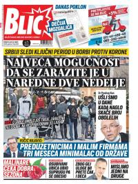 Blic - broj 8301, 30. mar 2020.